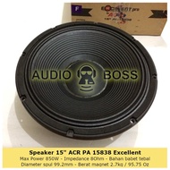 Speaker 15 Inch Excellent Acr Full Range 15838 - Speaker Acr 15" 15838