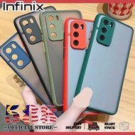 Infinix GT 10 Pro/ Hot 40i/40 Pro/Smart 8 Pro/Note 30 Pro/ 12 (G96)/ Note 11/Hot 30/30i/20/20i/ 12/ Hot 12 Play/ Hot 11 Play/ Zero X Neo/ Smart 6 Matte Minimalist Shockproof Cover