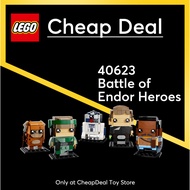 - LEGO 40623 BrickHeadz Battle of Endor Heroes (549 Pieces)