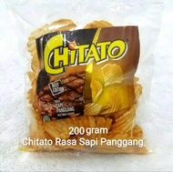 CHIKI CHITATO RASA SAPI PANGGANG 200 GRAM/SNACK/CAMILAN/CIKI/MAKANAN RINGAN/KILOAN/JAJANAN