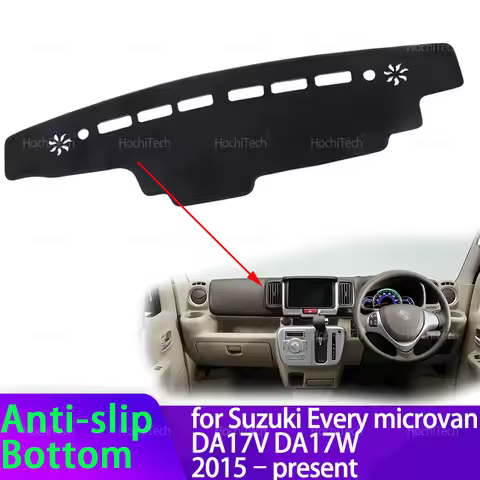 Car Dashboard Cover Avoid Light Pad Instrument Cover Mat Carpet Accessories For Suzuki Every Microva
