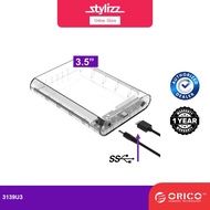 ORICO 3139U3 3.5" USB 3.0 External SATA HDD Transparent Enclosure