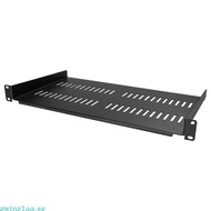 zwinz1aa 1U Server Rack Shelf Vented Tray for 19 Cabinet Carbon Steel Rack 10 Deep Universal 1U Rack