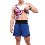Quần Short Thể Thao Chạy Bộ Nam Đa Năng MOTIVE MEN SHORT BELT - Màu Xanh Dương
