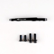 ZRACE Road Bike Disc Brake Flat Mount Brake 140-160mm Adapter Front 140mm/160mm Adapter Rear 160mm A