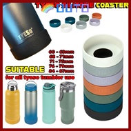 【Delivery from Malaysia】OUTO 1Pcs Silicone Coaster, 71-75mm Protective Bottle Cover, Mug Cup Univers