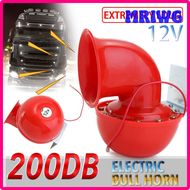 แตรไฟฟ้ามีเสียง200DB 12V MRIWG หลายโทนเสียงดังมากสำหรับรถจักรยานยนต์รถยนต์รถบรรทุกรถแท็กซี่เรืออุปกร