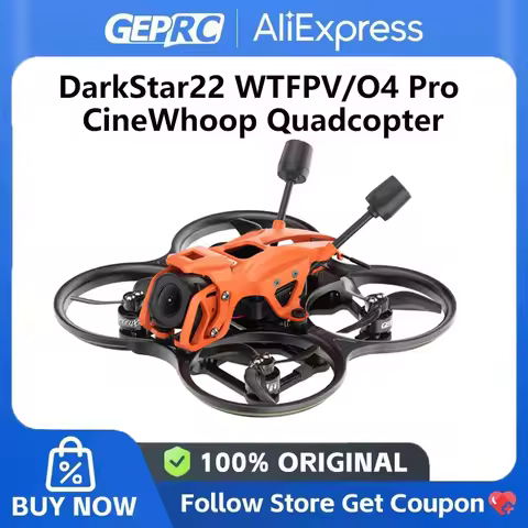 GEPRC NEW DarkStar22 O4 Pro HD Quadcopter/DarkStar22 WTFPV DIY Version PNP, ELRS 2.4G Receiver TAKER
