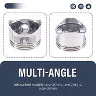 A55E-68Mm Piston Rings Gasket Oil Seal Rebuild For Honda GX160 GX200 168F 5.5/6.5-HP 2-3.5Kw 4-Strok