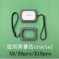 Suitable for Crucial Crucial X9/X9PRO/X10PRO Solid State Mobile Hard Disk Protective Case Magnesium 