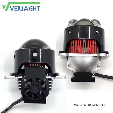 3 Inch Bi Led Laser Projector Head Light Lens AFS Aozoom Sanvi 3.0 Bi-led RHD LHD 55W H4 H7 H11 Upgr