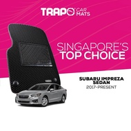 Trapo Car Mat for Subaru Impreza Sedan (2017-Present) | Anti-Slip | Waterproof | Custom Made | Odour