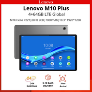 【ฟรีซองคีย์บอร์ด】แท็บเล็ต Lenovo M10 3rd | M10 Plus TB-X616M G80 MTK Helio 10.3นิ้วจอ HD 4G 64G โครง
