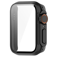 Ốp lưng PC + Kính cho Xiaomi Band 9 Pro Thay đổi thành Bảo vệ màn hình Ultra Full Cover cho mi band 