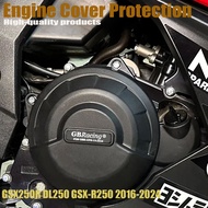 Higher quality Tipping protection Motorcycle Engine Protection Cover Set For Suzuki GSX250R DL250 GS