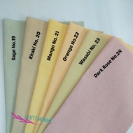 Blaco/blacu/belacu colored calico fabric 30x30 cm and 20x20 cm no. 19-30