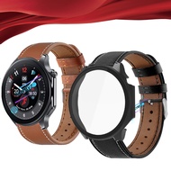 oppo Watch X strap leather strap for Oneplus Watch 2 strap Sports wristband oppo Watch X case Screen protector