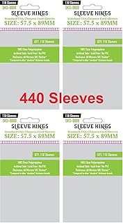 Sleeve Kings Standard USA Chimera Card Sleeves 57.5 X 89 mm (4x110 Pack, 440 Sleeves)