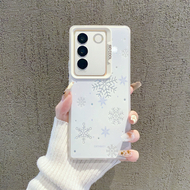 เคส Vivo V27 V30 V40 Pro เคส Vivo V27 V29 V30 V23 V40 5G เคส Vivo V27E Y36 Y27 5G เคส เกล็ดหิมะพร้อม