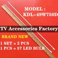 SONY KDL-49W750D SONY 49" LED TV Backlight STA490A34_Rev03_57LED_L/R_151013 49W750D