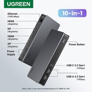 【4K 60Hz】UGREEN 10-in-1 10Gbps USB C Multiport Adapter HUB อุปกรณ์แปลงสัญญาณ for Macbook Air M3 Sams