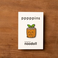 小樹 Noodoll 琺瑯別針
