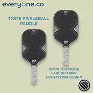 [Ready Stock] T700 Carbon Fiber Pickleball Paddle Set | Paddle Pickleball 16mm Untuk Pemula & Pro