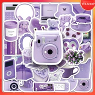 50 Pieces Of Gameboy Camera Items Purple Tone Polaroid Toy Sticker