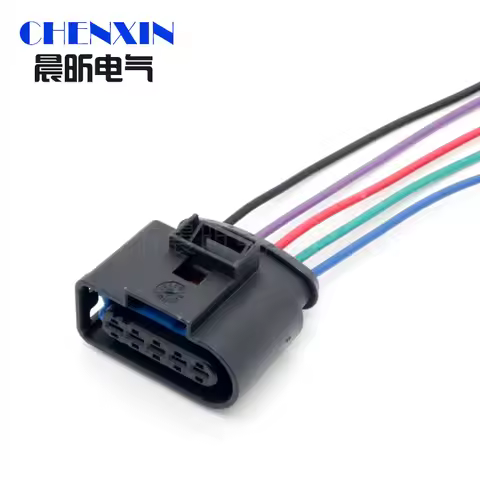 For Jetta Golf MK4 Beetle TDI ALH 1J0 973 999 A 5 Pin Auto Waterproof connector MAF Mass Air Flow Pl