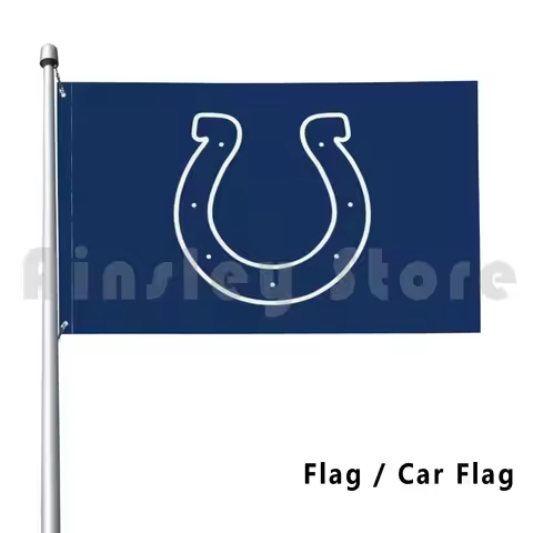Colts-Indianapolis Flag Car Flag Printing Custom Logo