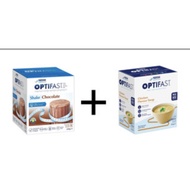 【mobileaid】【NESTLE】Optifast Chicken Soup + Optifast Milk Shake Very Low Calorie (Weight Loss) Diet