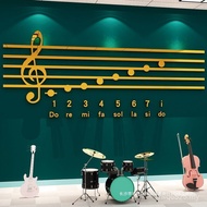 Training Wall Stickers Classroom Wall Institution Class Culture Decoration Piano Room Piano Shop Cre
