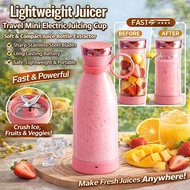 【Portable Fast Juicing】 Mini Electric Juice Cup Blender for Travel Portable Blender/Mini Juicer/Trav
