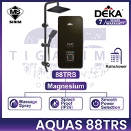 DEKA AQUAS 88TRS DEKA Water Heater With Rainshower DC Booster Pump Aquas Series Instant Heater Showe