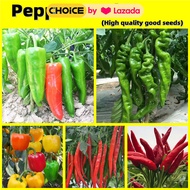 Pepper Seeds - F1 Hybrid Hot Pepper Sili Seeds Sweet Bell Pepper Seeds Long Pepper Vegetable Seeds f