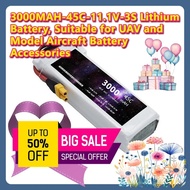 3000MAH 45C 11.1V 3S for UAV Model Aircraft Battery Accessories  Lithium Battery