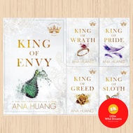 English Book : Kings of Sin Series 1 Wrath | 2 Pride | 3 Greed | 4 Sloth | 5 Envy Ana Huang
