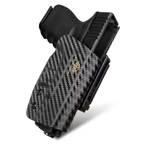 Glock 19 Holster, Glock 17 Holster OWB Kydex Holster Fit: Glock 19 19x 44 45 Glock 17 Glock 26 (Gen 