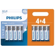 Philips LR6P8BP/40 Power Alkaline Battery 8AA
