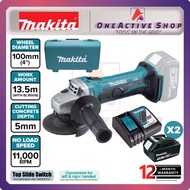 MAKITA 18V Cordless Angle Grinder DGA402RFE / DGA402Z - 1 Year Warranty - ETA ON SEPTEMBER