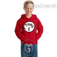 DOCTOR SEUSS THING CHILDREN'S HOODIE 1 & 2