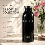 SMEG 24Bottles Clima Bottle Tumbler Thermos 500ml Insulated Thermos Water Bottle For Hot&Cold Botol