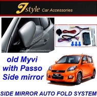 Myvi Passo Auto Flip Folding Side Mirror System