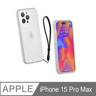 CATALYST iPhone15 Pro Max(6.7吋) MagSafe 防摔耐衝擊保護殼●霧透