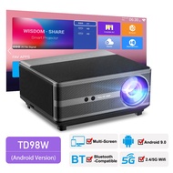 ThundeaL TD98W Android Projector  Full HD 1080P Projector TD98 WiFi LED 2K 4K Video Movie Smart TD98