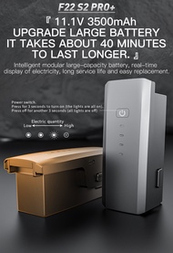 Original SJRC F22 S2 pro + Battery 11.1V 3500mAh Lipo Battery For SJR/C SJRC F22S / F22 S2 pro + 4K 