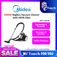 Midea 1800W Bagless Vacuum Cleaner with HEPA Filter MVC-V18K-BG