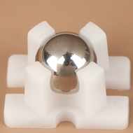 【FUN】 ล้อเหล็กทรงกลม1 2ชิ้นล้ออเนกประสงค์สำหรับ Uno สมาร์ทตัวถังรถบูลอายไนล่อน mbot N20ล้ออเนกประสงค