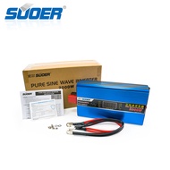 Souer เพียวซาย 24V 2000W เต็ม Suoer Solar Energy System 2000 Watt Pure Sine Wave Inverter FPC-2000BP