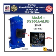 DANFOSS AirCond/Chiller Compressor 25HP (R22 Gas) Model : SY300A4ABB